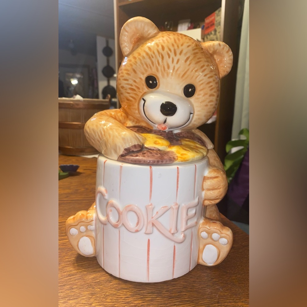 Teddy Bear Cookie Jar